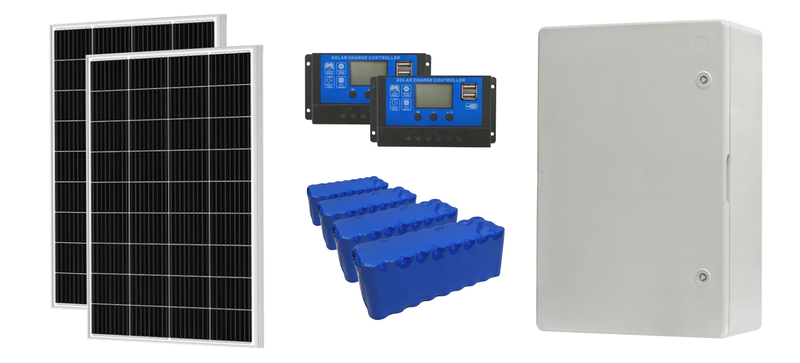 sistem solar pentru 4 camere